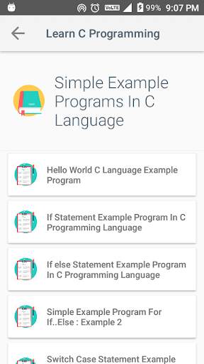 Learn C Programming скриншот 4