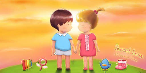 Sweet love GO Launcher Theme screenshot 4