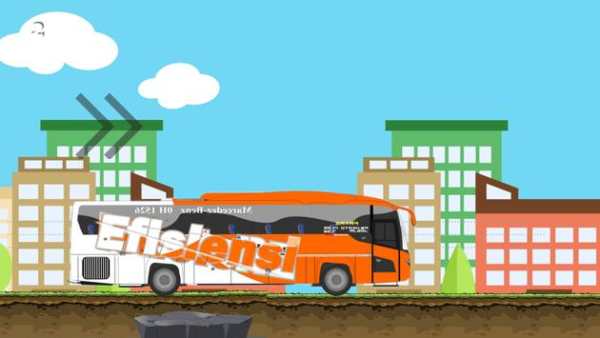 Efisiensi Bus Simulator screenshot 1