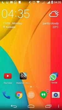 Material Lwp (Android 5.0) screenshot 4