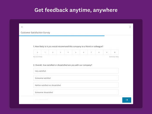 SurveyMonkey Anywhere 6 تصوير الشاشة