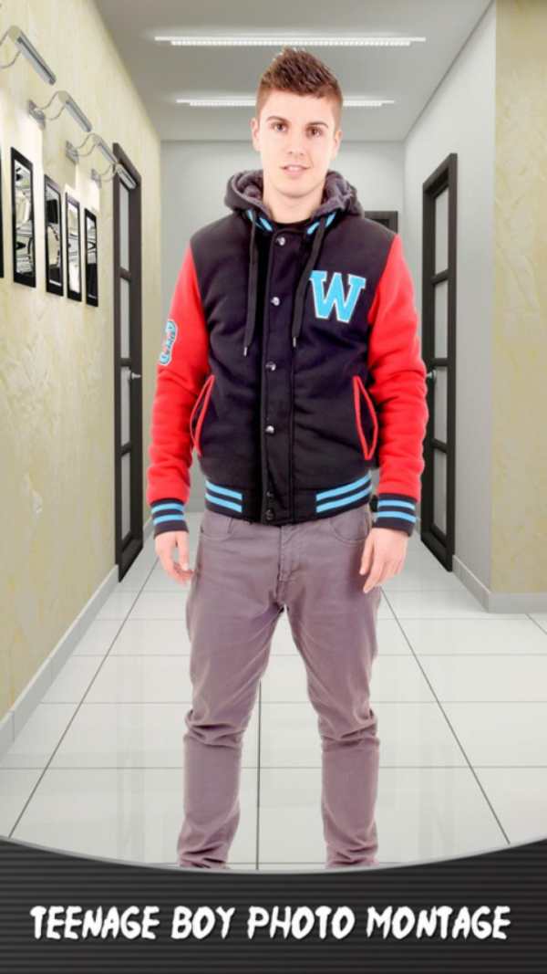 Teenage Boy Photo Montage screenshot 1