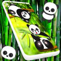 Cute Panda Live Wallpaper 🐼 Kawaii Bear Theme on 9Apps