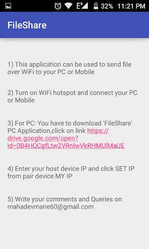 Fast WiFi File Transfer screenshot 2
