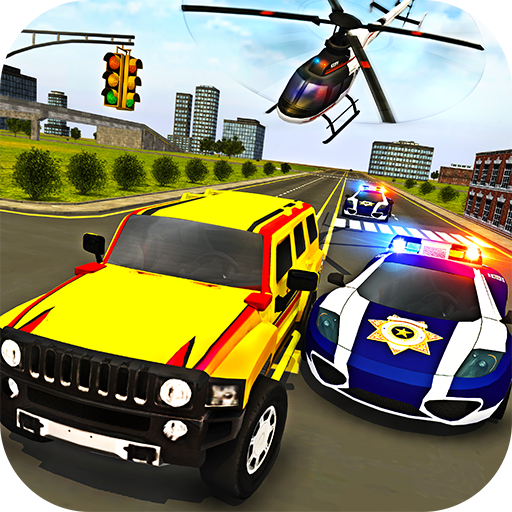 Police Chase Prado Escape Plan أيقونة