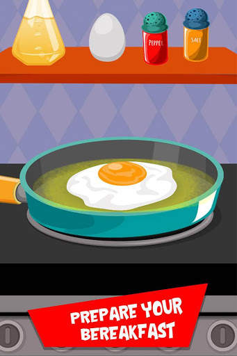 Breakfast Maker: Cooking Games with Toast & Bacon screenshot 1