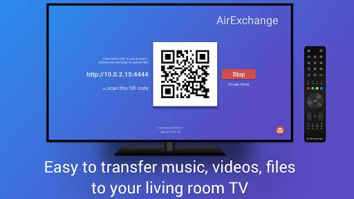 AirExchange Wireless File Manager Send files to TV screenshot 5