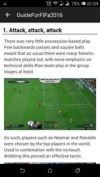 Guide FIFA 2016 screenshot 3