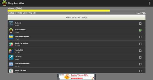 Sharp Task Killer screenshot 4