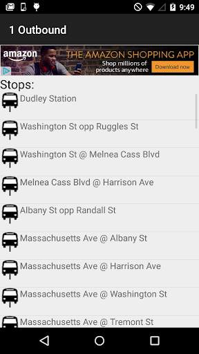 My MBTA Next Bus screenshot 5