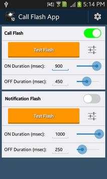 Call Flash Light App screenshot 1
