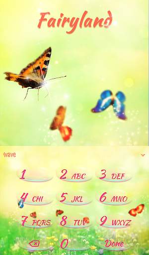 Fairyland Animated Keyboard + Live Wallpaper screenshot 5