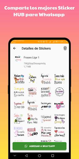 Sticker HUB - WAStickers Hot screenshot 2