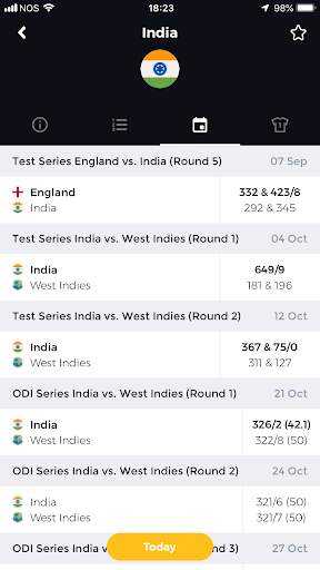 SkyScore - Live Scores and Sports News screenshot 7