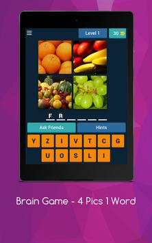 Brain Game - 4 Pics 1 Word screenshot 17