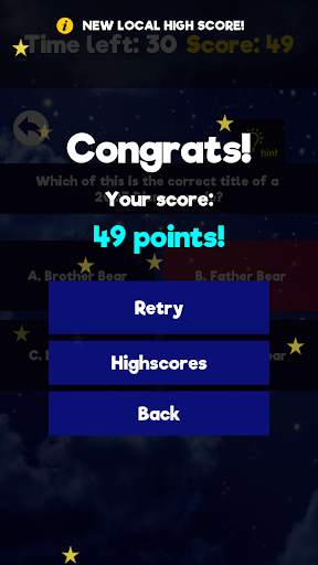 Quiz for Disney fans - Free Trivia Game screenshot 8