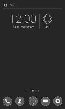 Black Cool Theme screenshot 2