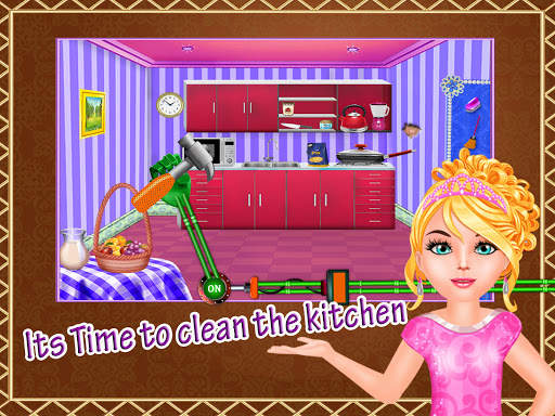 Princess House Cleaning Games screenshot 5