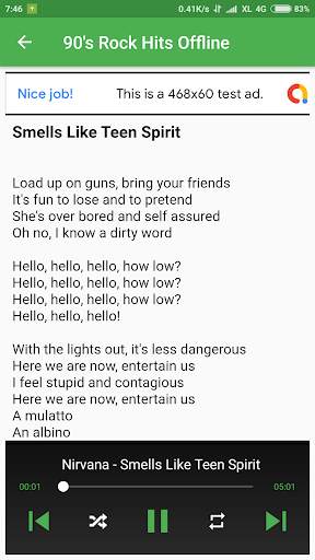 90's Rock Hits Offline screenshot 7