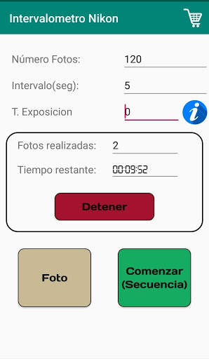Intervalometro Nikon screenshot 1