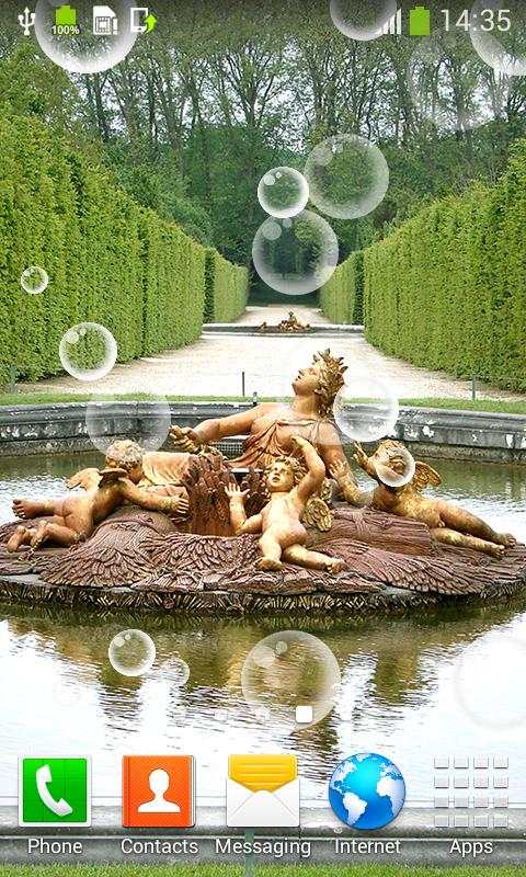 Fountain Live Wallpapers 4 تصوير الشاشة