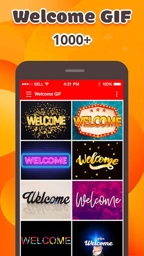 Welcome GIF screenshot 3