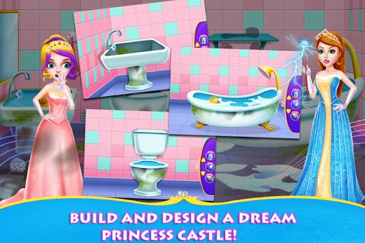 Princess Cleaning Haunted Castle screenshot 2