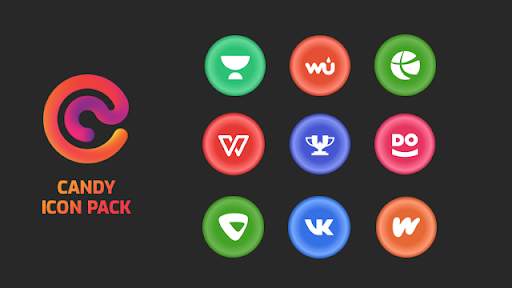 Candy Icon Pack screenshot 3