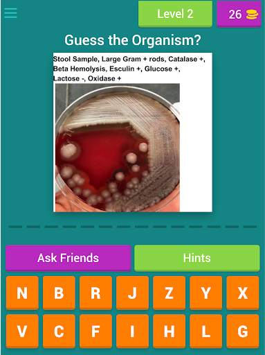 Microbiology quiz; plate reading app. screenshot 21