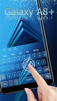 Keyboard for Samsung galaxy A8  screenshot 1