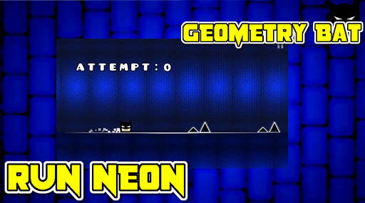 GEOMETRY BAT RUN NEON скриншот 5