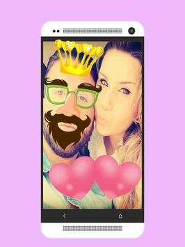 selfie snap photo filres Effet screenshot 3