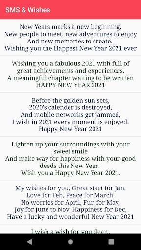 Happy New Year Greeting 2021 screenshot 4