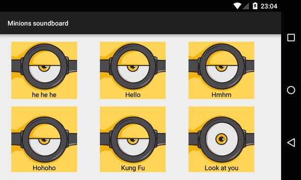 Minions Soundboard screenshot 2