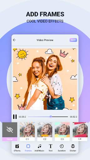 Photo video maker with music - Video editor screenshot 4