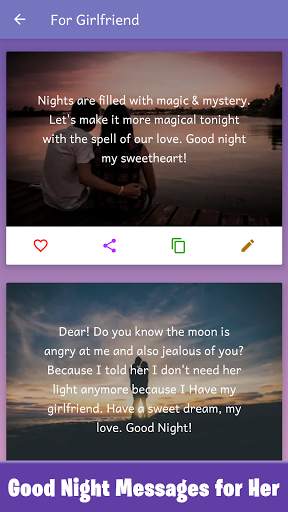 Sweet Good Night Messages & Good Night Quotes screenshot 14