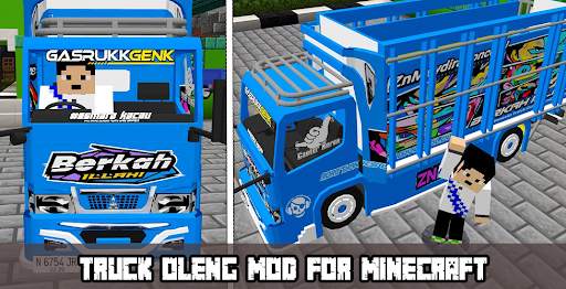 Truck Oleng Mod in Minecraft screenshot 1