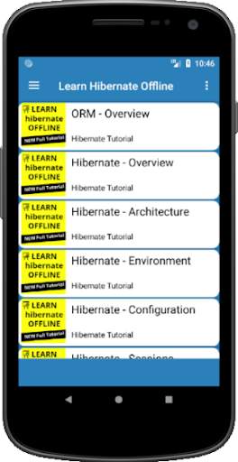 Learn Hibernate Offline screenshot 1
