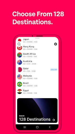 GoMoWorld - Travel eSIM screenshot 3