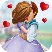 Princess Sofia kissing Game icon