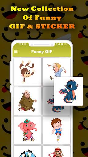 Best Funny GIF : Funny Sticker for Whatsapp screenshot 1