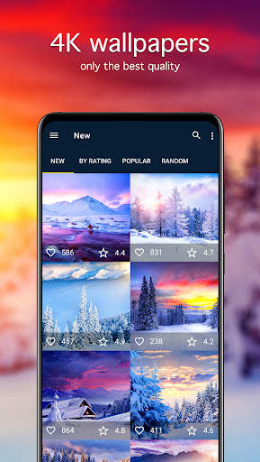 Winter Wallpapers 4K 2 تصوير الشاشة