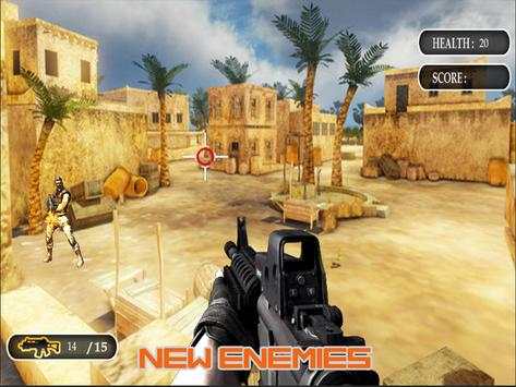 Sniper Shooting in the Desert screenshot 2