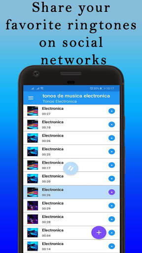 Free Electronic Music Ringtones screenshot 5