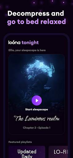 Loóna: Bedtime Calm & Relax screenshot 3