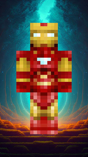 Iron Man Skin for Minecraft screenshot 4