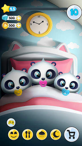 Pu My talking panda, pet care screenshot 4