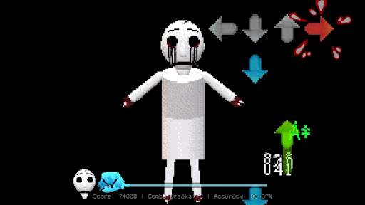 Shaggy Monochrome FNF Mod screenshot 3