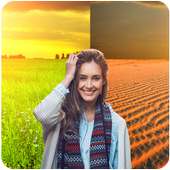 Change Photo Background icon