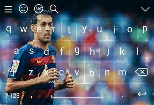 Keyboard For Fc Barcelona screenshot 7